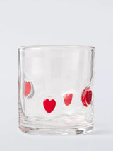 John Lewis John Lewis Heart Icon Glass Tumbler 360ml- Buy online at McGrocer