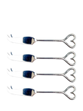 Selbrae House love heart mini cheese knives set of 4 - British product
