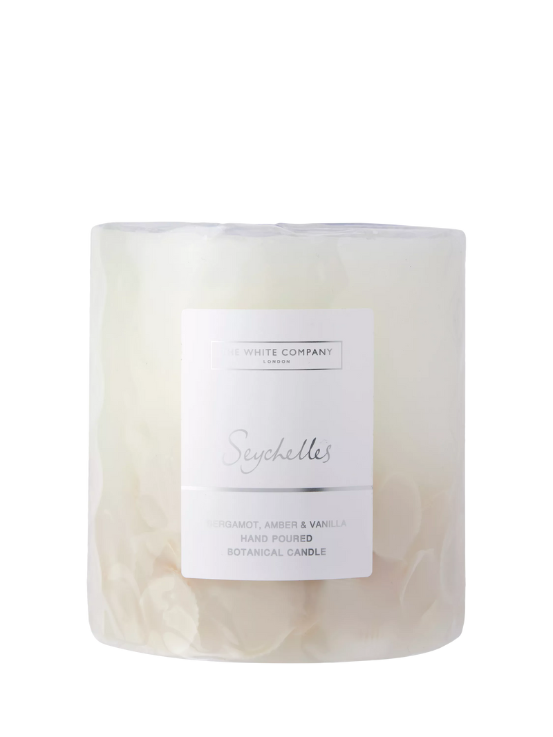 The White Company Seychelles botanical scented candle 725g - British product