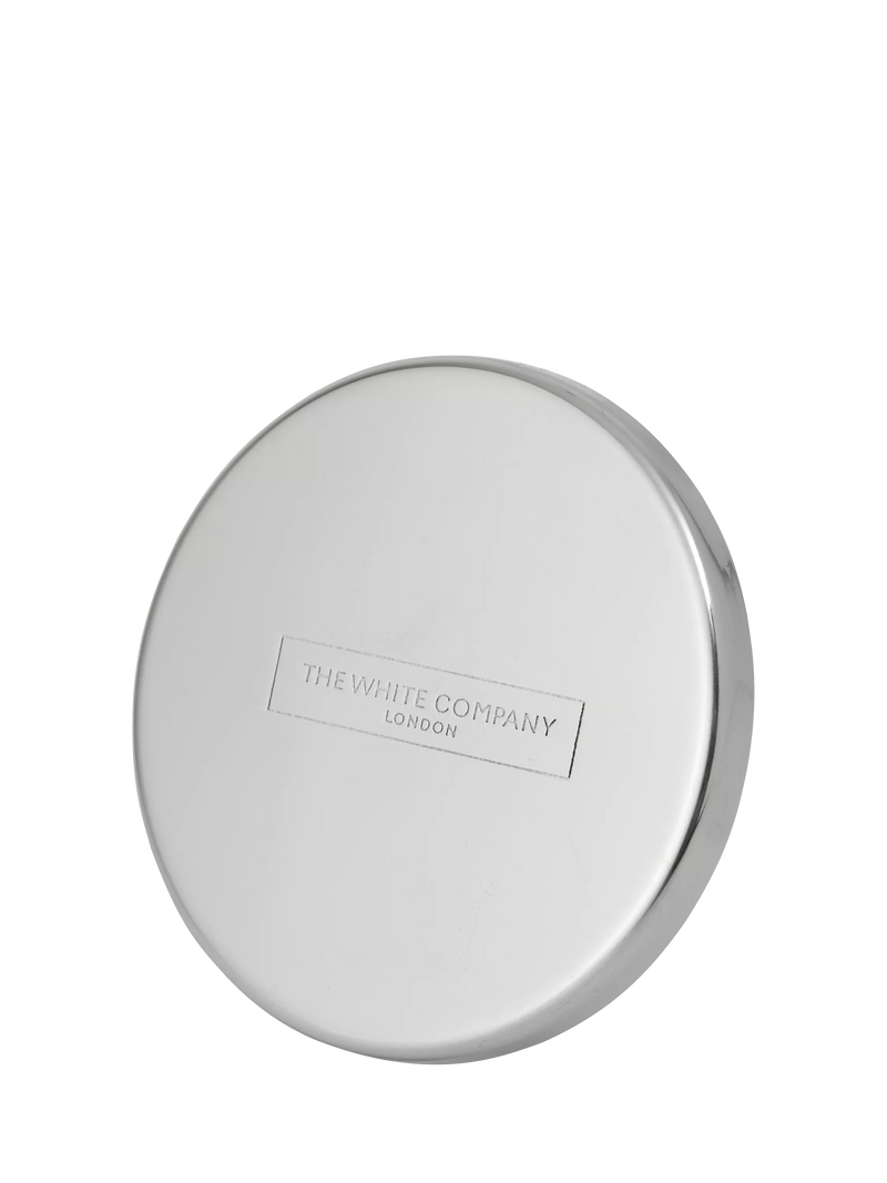 The White Company stainless steel candle lid 7.5cm - British product