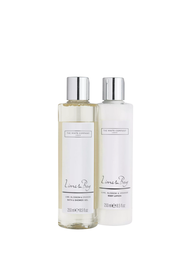 The White Company Lime & Bay Bath Gift Set, UK version