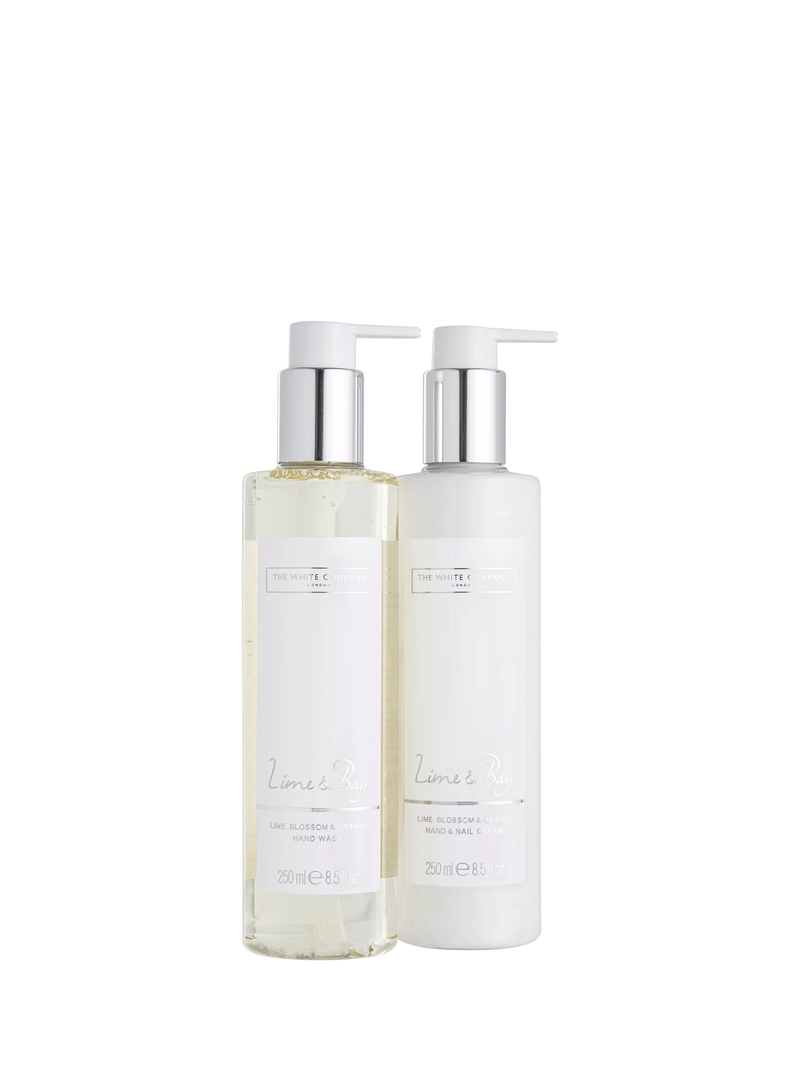 The White Company Lime & Bay gift set, imported from the UK