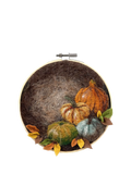 The Crafty Kit Company pumpkins in a hoop needle felting kit (British brand)