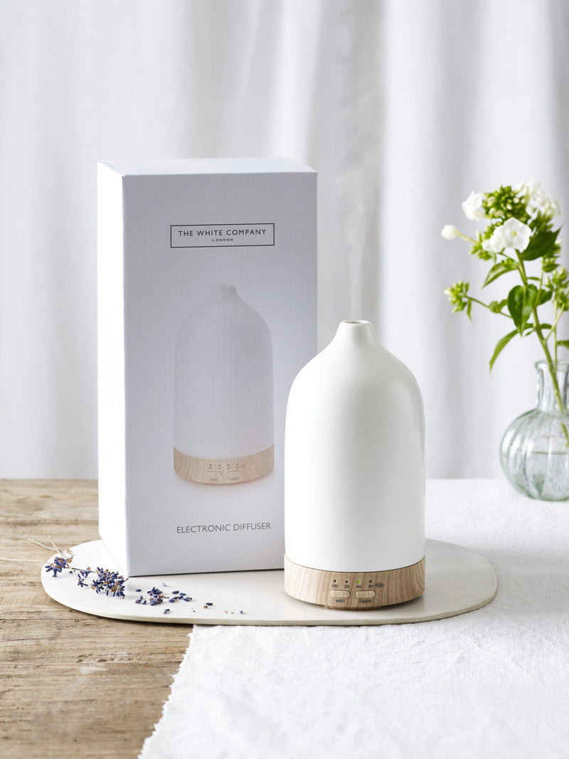 The White Company electronic diffuser 100ml, imported from the UK