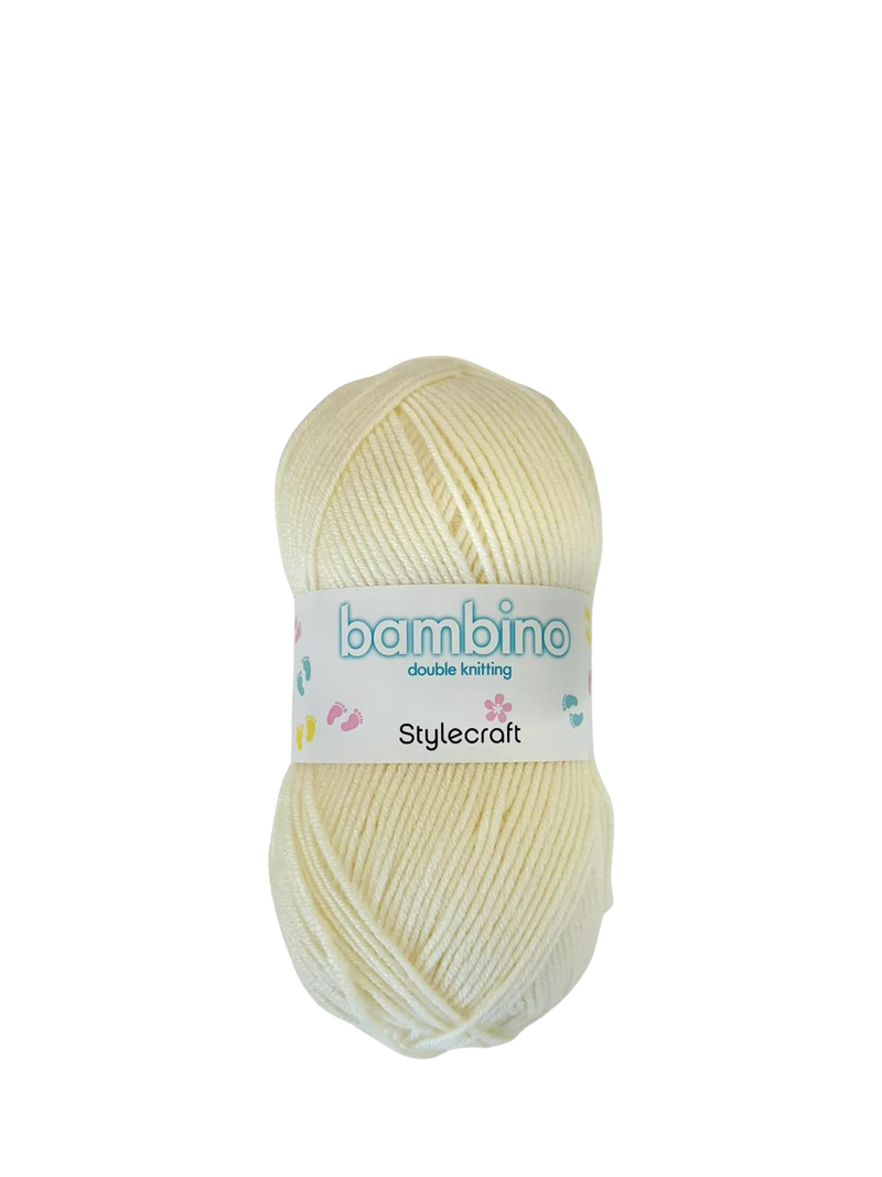 Stylecraft Bambino DK Knitting Yarn 100g, imported from the UK