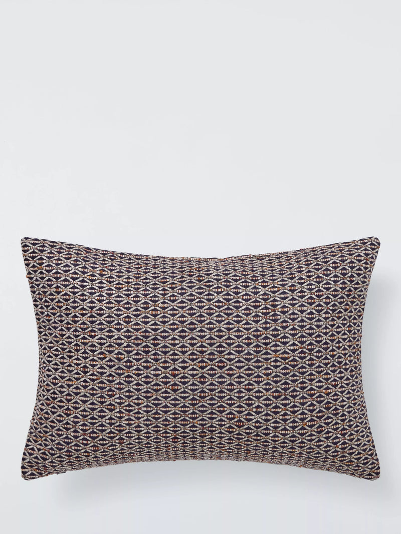 John Lewis Terbi cushion navy 40x60cm - British product
