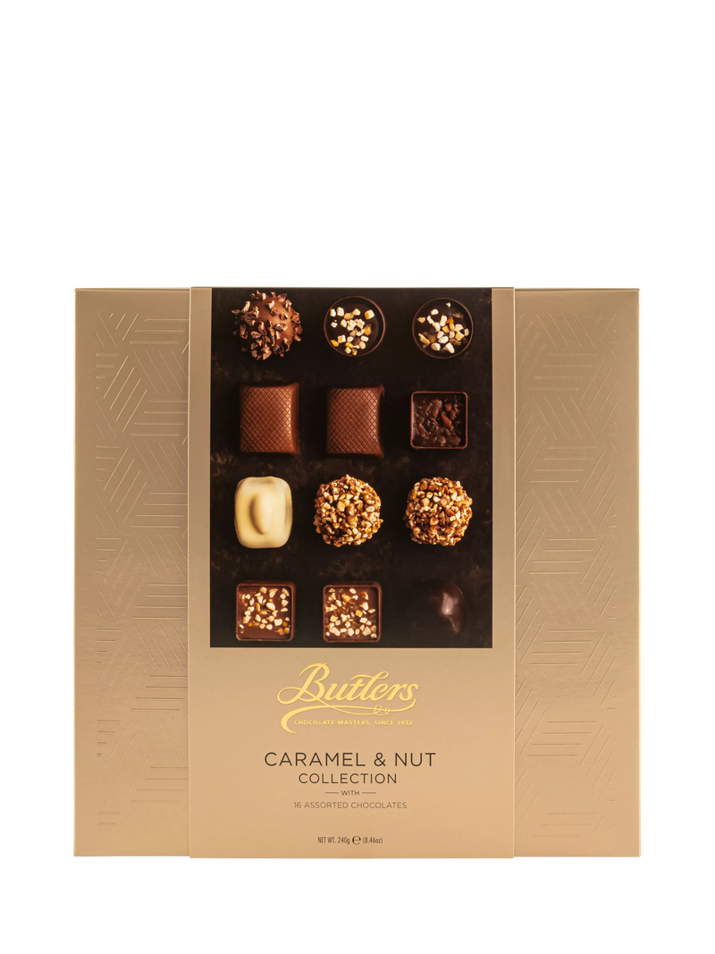 Butlers Caramel & Nut Chocolate Collection 240g (British brand)