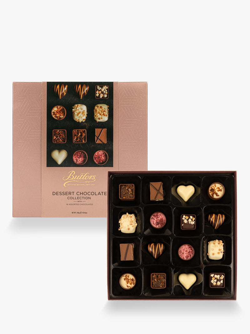 Butlers dessert chocolate collection 240g, imported from the UK