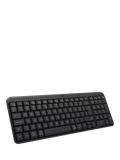 Logitech K250 wireless keyboard black, UK layout - British product