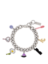 John Lewis Marc Jacobs Dollhouse Charm Bracelet Silver Multi- Buy online at McGrocer