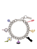 Marc Jacobs Dollhouse charm bracelet silver multi (British brand)