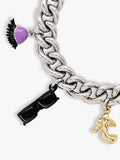 Marc Jacobs Dollhouse charm bracelet silver multi (British brand)