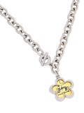 Marc Jacobs Daisy Puzzle Pendant in silver multi, UK version