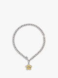 Marc Jacobs Daisy Puzzle Pendant in silver multi, UK version