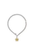 Marc Jacobs Daisy Puzzle Pendant in silver multi, UK version