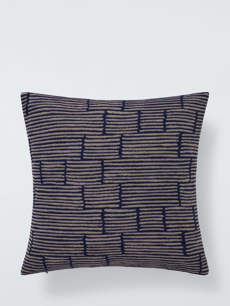 John Lewis Reflection cushion indigo, UK version