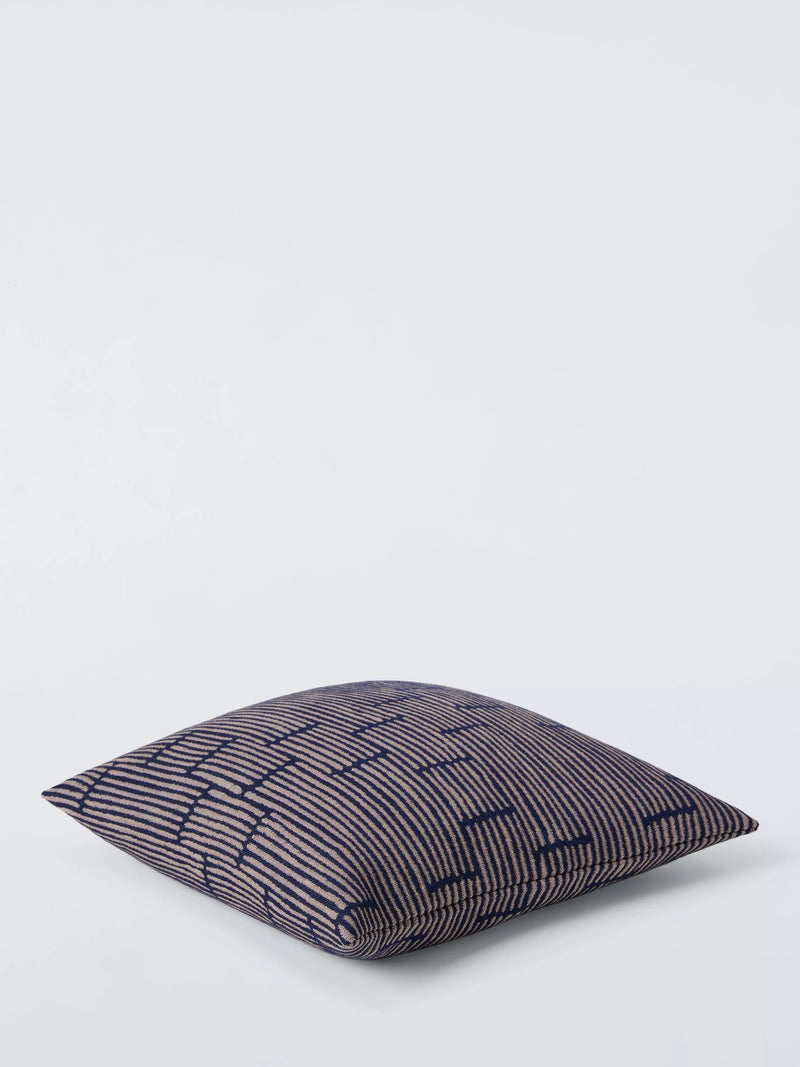 John Lewis Reflection cushion indigo, UK version