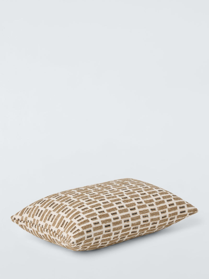 John Lewis Rustic Blocks cushion 35x55cm, UK version