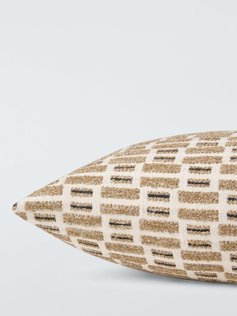 John Lewis Rustic Blocks cushion 35x55cm, UK version