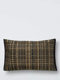 John Lewis rustic check cushion graphite - UK version