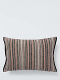 John Lewis rustic stripe cushion pink, imported from the UK