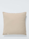 John Lewis Grid Geometric cushion Burnt Umber 50cm - British product