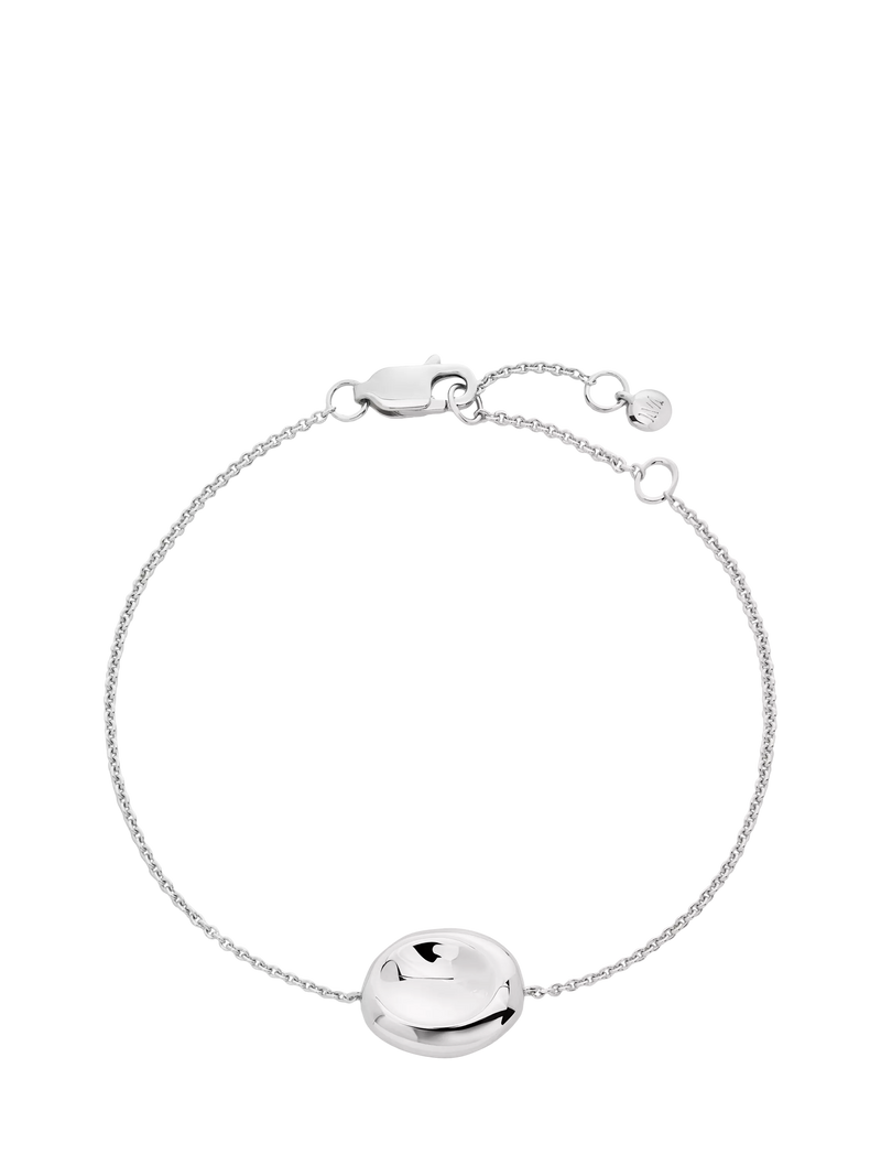 Monica Vinader Aria Adjustable Bracelet sterling silver, imported from the UK