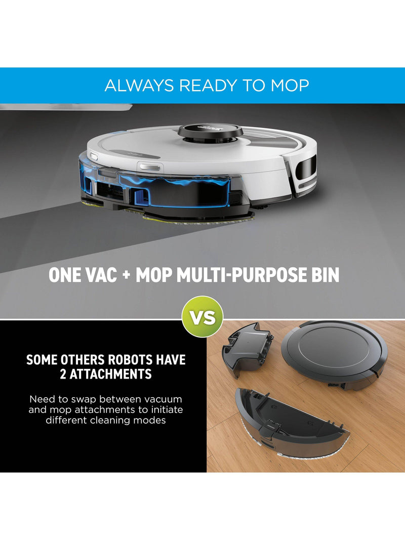Shark Matrix Plus robot vacuum cleaner white silver, imported from the UK