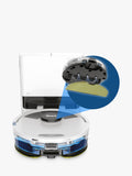 Shark Matrix Plus robot vacuum cleaner white silver, imported from the UK