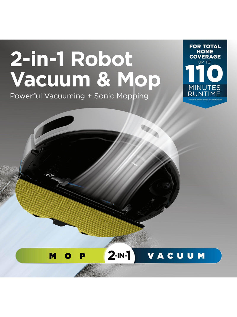 Shark Matrix Plus robot vacuum cleaner white silver, imported from the UK