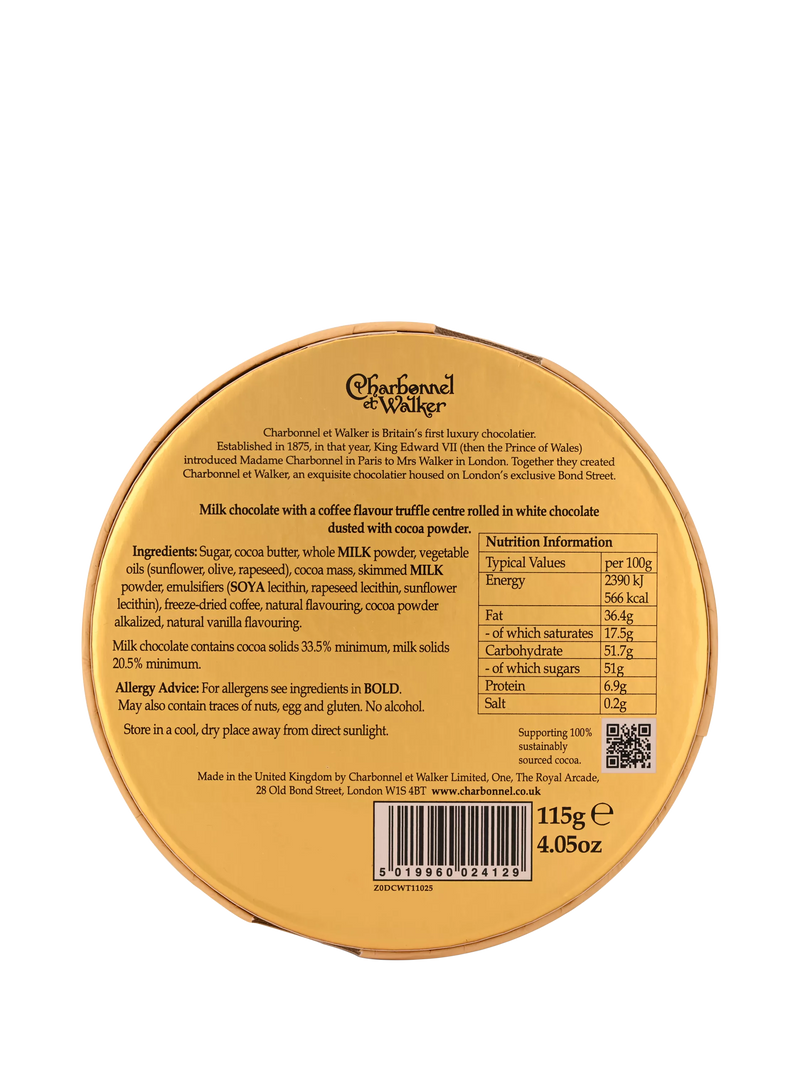 Charbonnel et Walker Tiramisu Truffles 115g, UK version
