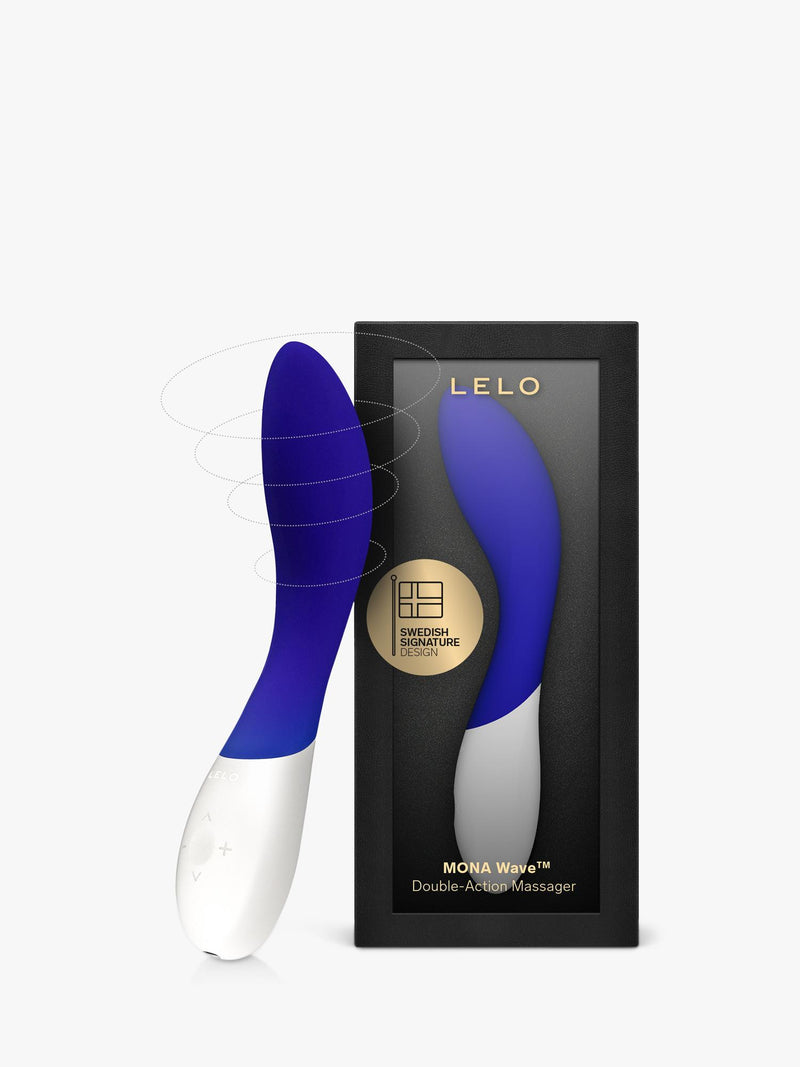 LELO Mona Wave vibrator midnight blue, UK version