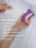 LELO SONA 2 vibrator in Purple, imported from the UK