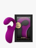 LELO ENIGMA Deep Rose dual-action sonic vibrator, UK version