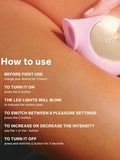 LELO SILA Lilac sucking vibrator, UK version