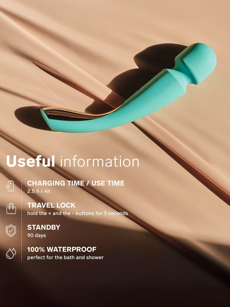LELO Smart Wand 2 black vibrator, UK version