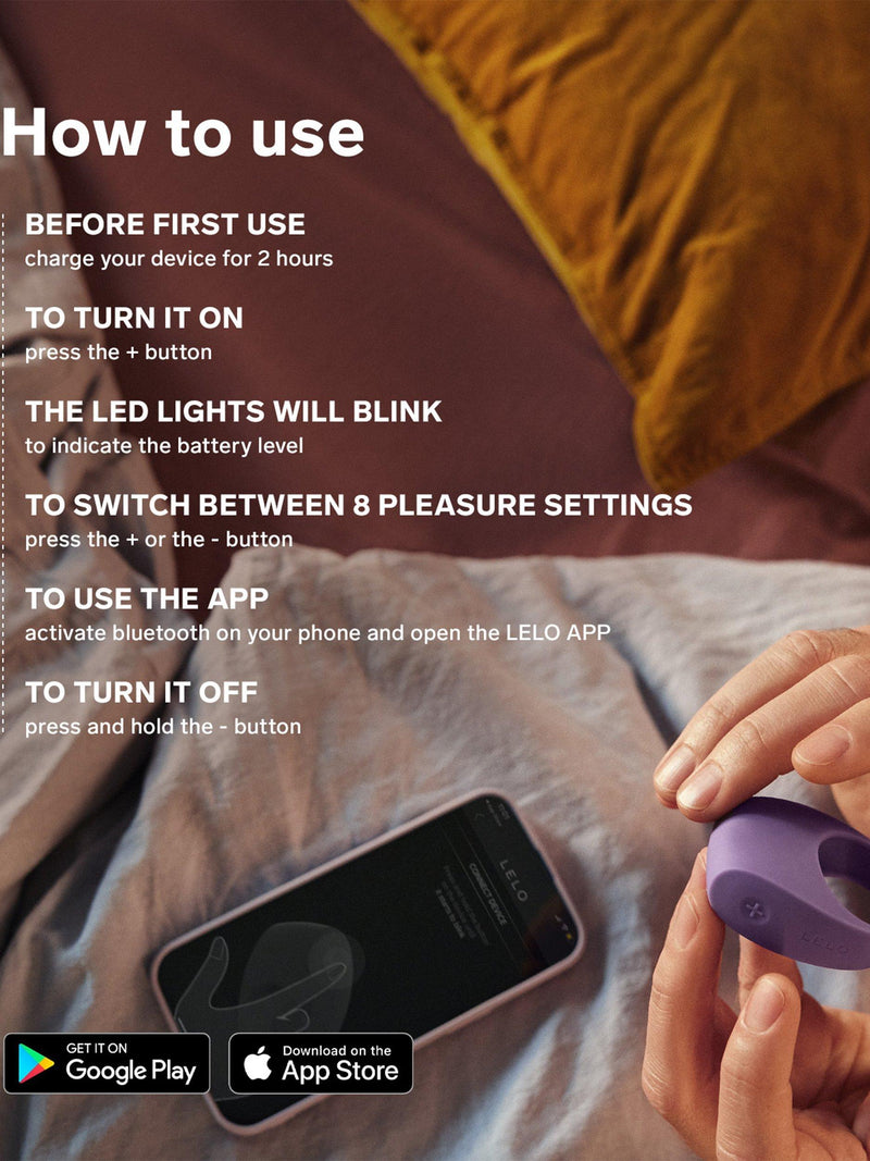 LELO TOR 3 couples vibrator Base Blue (British brand)