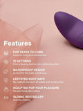 LELO Lily 3 vibrator Dark Plum - British product