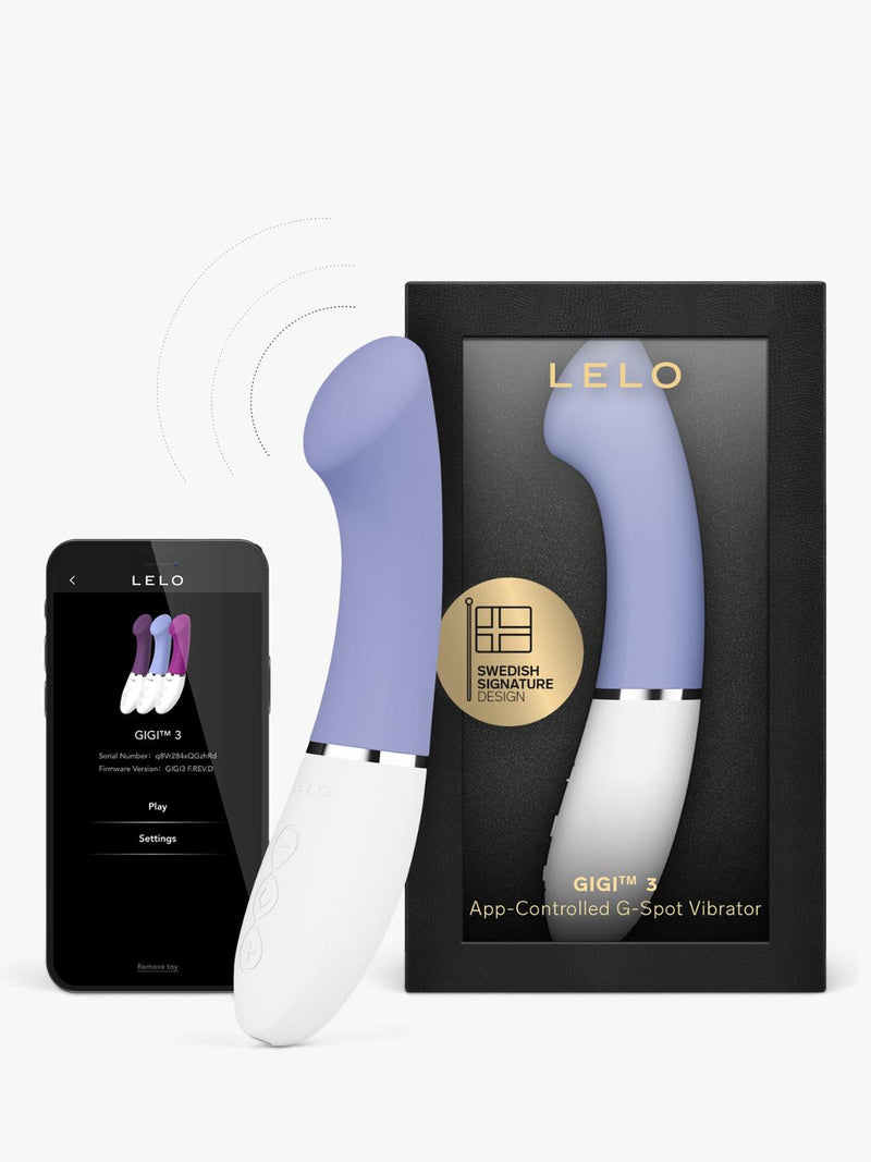 LELO GIGI 3 vibrator in blue - British product