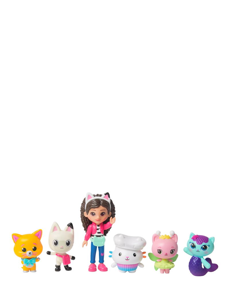 Gabby's Dollhouse Cat-venture Crew Pack toy set, UK version