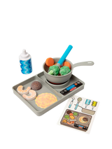 John Lewis Melissa & Doug Colour Reveal Simmer & Stir Stove Top Toy Food Playset- Buy online at McGrocer