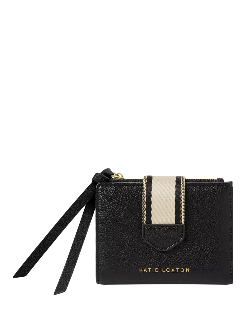 Katie Loxton Hallie Purse black canvas strap (British brand)