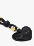 Katie Loxton Key To My Heart keyring black - British product