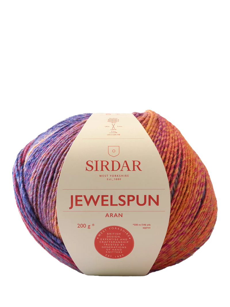 Sirdar Jewelspun Aran Knitting and Crochet Yarn 200g