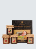 Edinburgh Preserves chutneys and relishes box 750g - British product