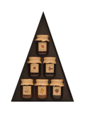 Edinburgh Preserves jam tree box with assorted fruit jams 666g - British product