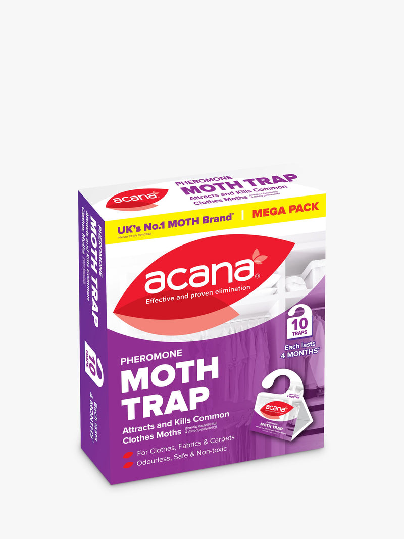 Acana Pheromone Moth Trap Pack of 10 - British product