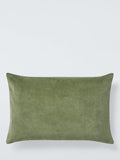 John Lewis rectangular cotton velvet cushion 40x60cm, UK version