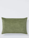 John Lewis rectangular cotton velvet cushion 40x60cm, UK version