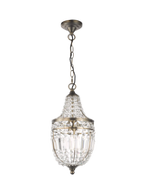 John Lewis John Lewis La Scala Acorn Crystal Glass Chandelier Ceiling Light in Satin Bronze, H45 x Dia.20.5cm- Buy online at McGrocer